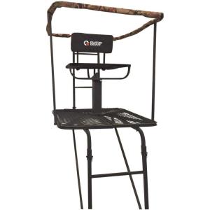 Guide Gear 16′ Swivel Ladder Tree Stand for Hunting Climbing Seat Hunt Gear Equipment Accessories