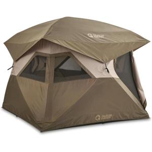 Guide Gear 4-Person Hub Camping Tent, for Outdoors, Family Events, Weekend Travel