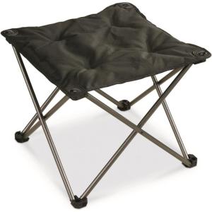 Guide Gear Camp Chair Foot Stool(Black)