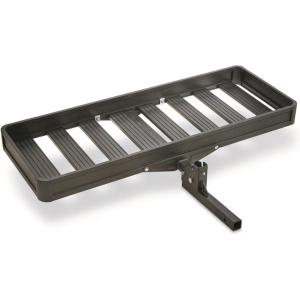 Guide Gear Folding Utility Trailer, Hitch Cargo Carrier, Truck Camping, Aluminum