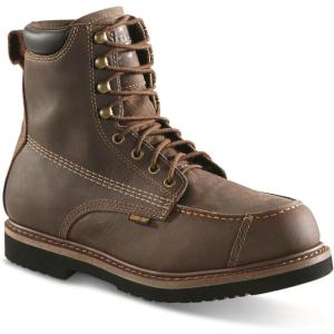 Guide Gear Hunting Boots for Men Waterproof Field Series Uplander(Brown)