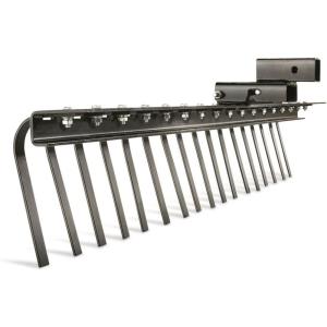 Guide Gear Leveling Landscape Rake, Attachment for ATV, UTV, Vegetable Garden, 60 Inches Wide with 17 Tines