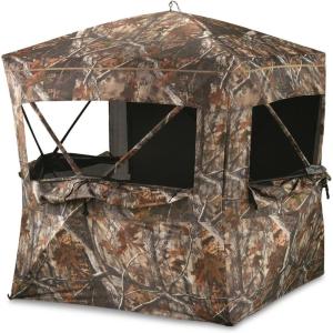 Guide Gear Lightweight Hub Blind; Lightweight, Portable, Hunting Deer and Turkey Season(JX Camo)