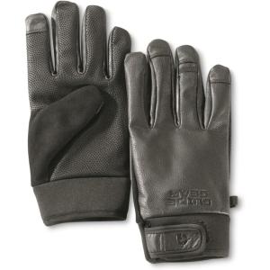 Guide Gear Lightweight Shooting Gloves; Black and Tan Tactical Equipment Gear(Black)