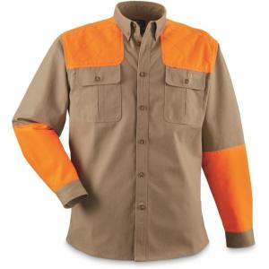 Guide Gear Men’s Long Sleeve Shirt, Tactical Shirt and Hunting Gear(Desert/Blaze)