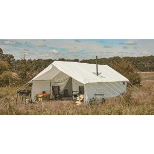 Guide Gear Rain Fly Front Porch Kit for Camping Wall Tent with Stove Jack Opening