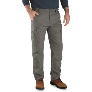 Guide Gear Ripstop Cargo Work Pants 2.0; Men’s Workwear for Construction, Utility, and Safety(Graphite Gray)