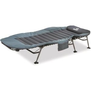 Guide Gear Ultimate Comfort Padded Camping Cot; 400-lb. Capacity, for Camping, Fishing or by The Beach and Swimming Pool Blue(Blue)