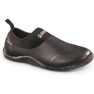 Guide Gear Women’s Garden Shoes Waterproof Low Bogger Rubber Clogs for Gardening(Black)