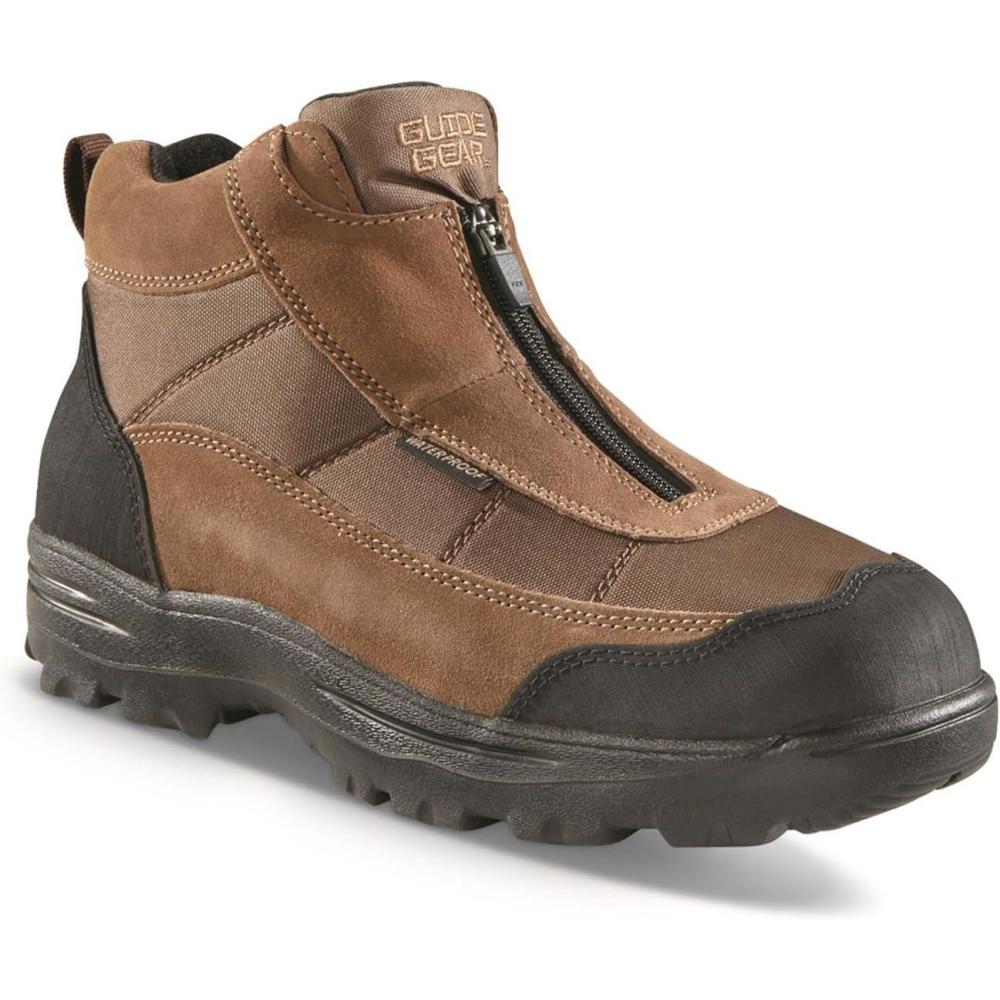 image:imageGuide Gear Silvercliff II Waterproof Boots for Men Insulated 400 g Hiking Work Rain Snow ShoesBrown