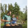 Guide Gear Heavy-Duty Park-Style Charcoal BBQ Grill for Camping, Outdoor Cooking, Backyard, Patio, Camp Grilling Barbecues, 20.5 x 20.5 x 8.25″h.