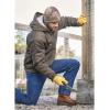 Guide Gear Men’s Deerskin Leather Work Gloves Insulated, Thinsulate 40 Gram(Black)