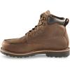 Guide Gear Rugged Timber Mens Chukka Boots Waterproof Leather Work Shoes, Moisture Wicking Insoles, Pull-On Ankle Boot(Canteen Brown)