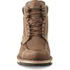Guide Gear Rugged Timber Mens Chukka Boots Waterproof Leather Work Shoes, Moisture Wicking Insoles, Pull-On Ankle Boot(Canteen Brown/Sand)