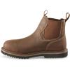 Guide Gear Slip On Work Boots For Men Field Series Romeo(Brown)