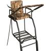 Guide Gear Double Rail 22′ Ladder Tree Stand for Hunting Climbing Seat Hunt Gear Equipment Accessories, Camo