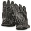 Guide Gear Men’s Deerskin Leather Work Gloves Insulated, Thinsulate 40 Gram(Black)