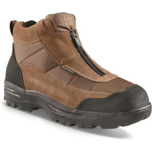 Guide Gear Silvercliff II Waterproof Boots for Men Insulated 400 g, Hiking, Work, Rain, Snow Shoes(Brown)