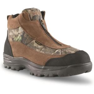 Guide Gear Silvercliff II Waterproof Boots for Men Insulated 400 g, Hiking, Work, Rain, Snow Shoes(Mossy Oak Country Roots)