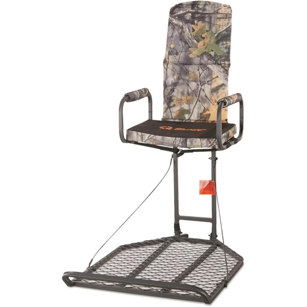 image:imageGuide Gear Deluxe HangOn Tree Stand Chair for Hunting Cushion Seat Hunt Gear Equipment Accessories Camo Camo