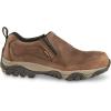 Guide Gear Arrowhead II Men’s Leather Waterproof Slip-on Loafers Non-Slip Breathable Lightweight Shoes for Hiking, Walking, Outdoor, Casual, Work, Dress(Distressed Brown)