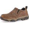 Guide Gear Arrowhead II Men’s Leather Waterproof Slip-on Loafers Non-Slip Breathable Lightweight Shoes for Hiking, Walking, Outdoor, Casual, Work, Dress(Distressed Brown)
