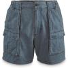 Guide Gear Cargo Shorts for Men Wakota – Casual and Cotton 6 Inch Inseam Shorts(Denim)