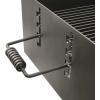 Guide Gear Heavy-Duty Park-Style Charcoal BBQ Grill for Camping, Outdoor Cooking, Backyard, Patio, Camp Grilling Barbecues, 15.5″ x 15″ x 8.25″h.