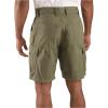 Guide Gear Mens Cargo Shorts Heavy Duty Cotton Ripstop – for Casual, Hiking, Summer(Graphite Gray)