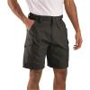 Guide Gear Mens Cargo Shorts Heavy Duty Cotton Ripstop – for Casual, Hiking, Summer(Moss)