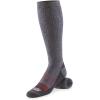 Guide Gear Men’s Merino Wool Blend Midweight Boot Socks, 2 Pairs; for the Outdoors, Camping, Hiking and Walking(Denim/Red)