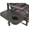Guide Gear XL Comfort Padded Director’s Camp Chair; 400-lb. Capacity, for Camping, Fishing or by The Beach and Swimming Pool Green(Gray Plaid)