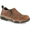 Guide Gear Arrowhead II Men’s Leather Waterproof Slip-on Loafers Non-Slip Breathable Lightweight Shoes for Hiking, Walking, Outdoor, Casual, Work, Dress(Distressed Brown)