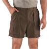 Guide Gear Cargo Shorts for Men Wakota – Casual and Cotton 6 Inch Inseam Shorts(Chocolate)