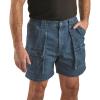 Guide Gear Cargo Shorts for Men Wakota – Casual and Cotton 6 Inch Inseam Shorts(Denim)