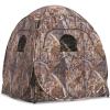 Guide Gear HuntRite Deluxe 4-Panel Spring Steel Hunting Blind; 2 Person Ground Tent for Deer and Turkey Season(Camo)