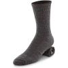 Guide Gear Lightweight Performance Crew Socks for Men and Women, Outdoor, Hiking, Running, Walking, Trekking, Sports, 1 Pair(Black)