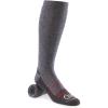 Guide Gear Men’s Merino Wool Blend Midweight Boot Socks, 2 Pairs; for the Outdoors, Camping, Hiking and Walking(Denim/Red)