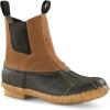Guide Gear Men’s Pull On Insulated Leather Duck Boots Waterproof Rain Shoes, 400 Gram(Tan)