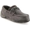 Guide Gear Suede Leather Moccasins for Men, Bedroom House Slippers, Indoor and Outdoor Shoes(Gunmetal)