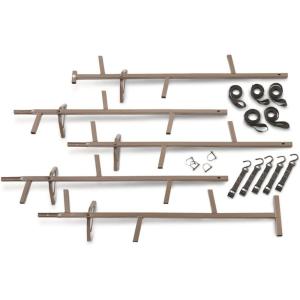 Guide Gear 20′ Rapid Climbing Sticks for Tree-Stands, Hunting, 4-Pack (5′ Each)