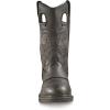 Guide Gear Bandit II Men’s Concealed Carry Western Cowboy Rodeo Work Boots Leather Waterproof Shoes(Black)
