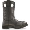 Guide Gear Bandit II Men’s Concealed Carry Western Cowboy Rodeo Work Boots Leather Waterproof Shoes(Black)