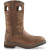 Guide Gear Bandit II Men’s Concealed Carry Western Cowboy Rodeo Work Boots Leather Waterproof Shoes(Distressed Brown)