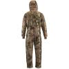 Guide Gear Men’s Dry Waterproof Hunting Coveralls with Hood, Insulated Camo Hunt Overalls(Mossy Oak Dna)