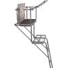Guide Gear 16.5′ 2-Man Ladder Tree Stand for Hunting Elevated Climbing Seat Hunting Gear Equipment Accessories RT APX
