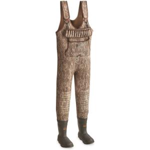 Guide Gear Men’s Hunting Chest Waders with Boots, Big and Tall Extreme Insulated, 2000 Gram(Mossy Oak Bottomland)
