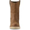 Guide Gear Men’s Wedge 10” Waterproof Wellington Work Boots; Moisture Wicking, Jobsite Footwear Brown 8 2E (Wide)