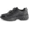 Guide Gear Walking Shoes for Men Hook and Loop, Comfortable Shoes for Work, Casual, Working Black 11 4E (2xExtraWide)