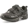 Guide Gear Walking Shoes for Men Hook and Loop, Comfortable Shoes for Work, Casual, Working Black 11 4E (2xExtraWide)